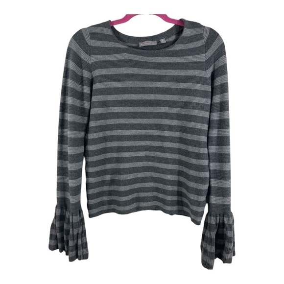 Evolution by Cyrus Bell Sleeve Striped Knit Sweater - Picture 4 of 8